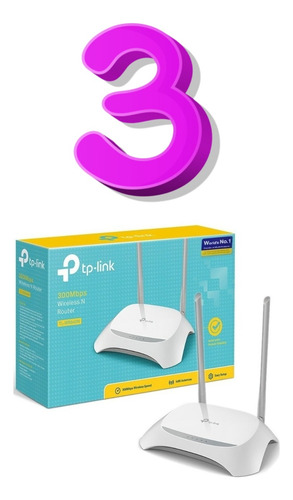 Kit 3 Wisp Router Tp-link Tl-wr840n Ultima Version
