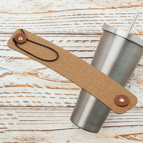 2 Portador De Bebidas Anti Escaldado, Envolturas Marrón