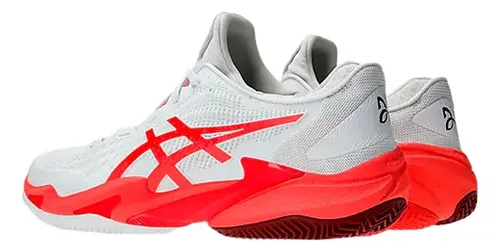 Tênis Asics Court Ff 3 Novak All Court Branco/vermelho 2025
