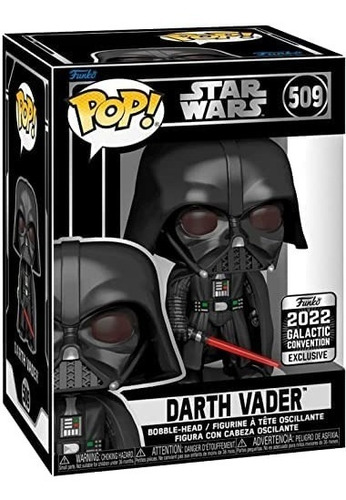 Funko Pop Darth Vader#509 2022 Galactic Convention Star Wars