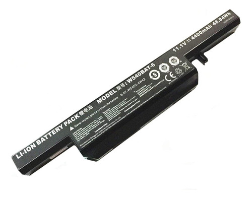 Bateria W540bat-6 Clevo W540eu W54eu W550 Nb-3300 Nb3300