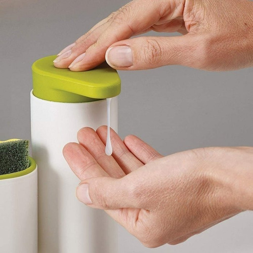 Imagen 4 de 5 de Organizador Bacha C/ Dispenser Detergente Escurridor Palermo