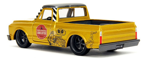 Jada 1:32 1972 Chevrolet Cheyenne Pickup Camioneta Walle Color Dorado Oscuro