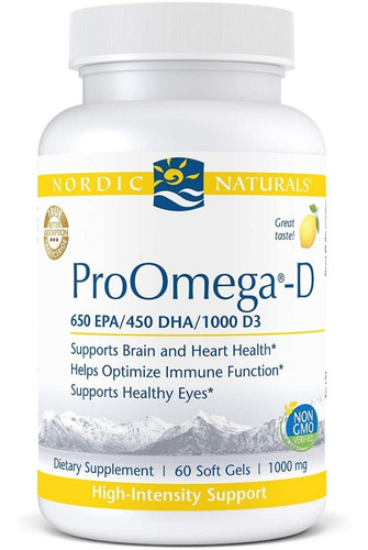 Pro Omega-d 1280mg 60capsulas - Unidad a $4365