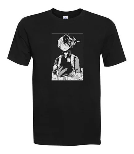 Polera Estampada Niño Niña My Hero Academia Todoroki Manga