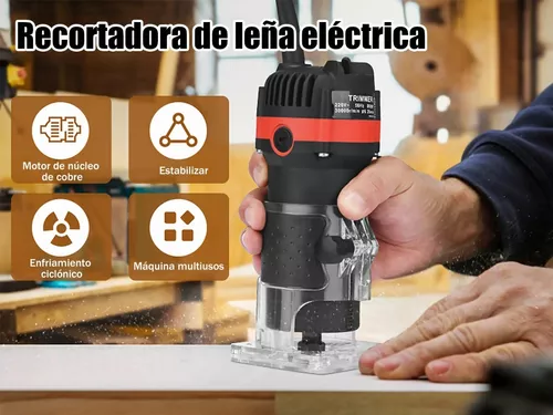 Ruter Fresadora Para Madera Rebajadora Router Maquina De Trabajo Madera  Calidad