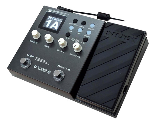 Pedalera Multiefectos E Interface De Grabacion Nux Mg-300