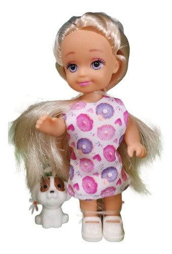 Muñeca Lucy Pop Vamos De Paseo Con Mascota Tiny