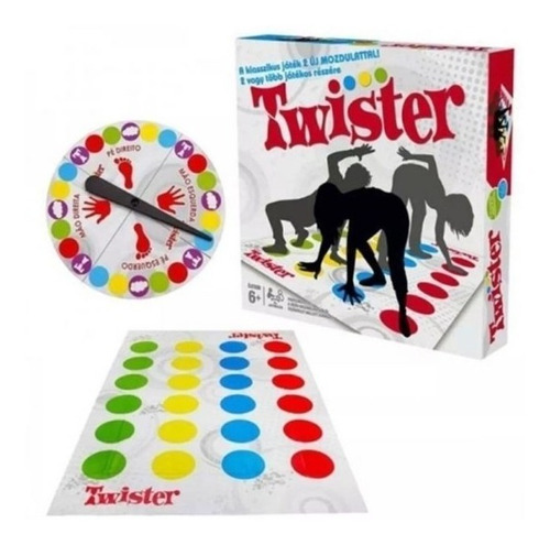 Juego De Mesa Twister Nueva Version De Hasbro Niños Y Adulto