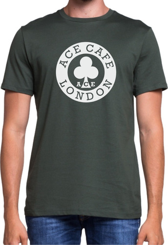 Remera Ace London Cafe Racer  100% Algodón Calidad