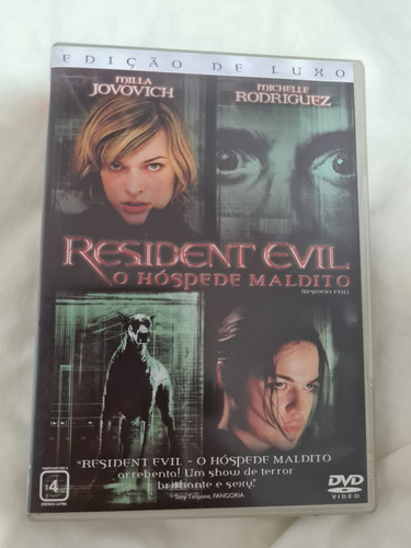 Dvd Resident Evil O Hóspede Maldito 