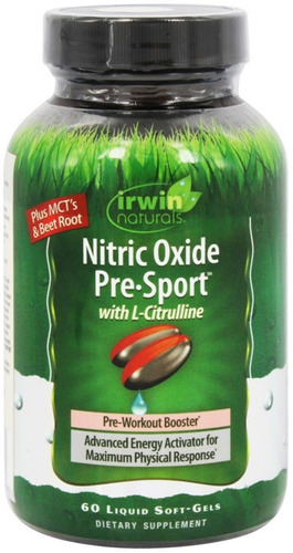 Pack De 3 - Irwin Naturals De Óxido Nítrico Pre-deporte
