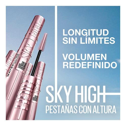 Set De Maquillaje Maybelline: Mascara Sky High Wsh + Labial Lifter gloss Moon