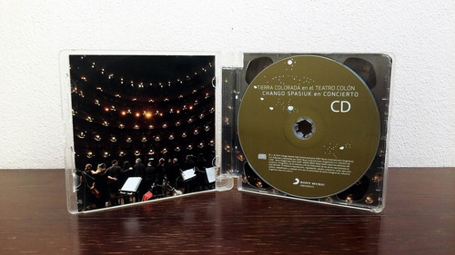 Chango Spasiuk - Tierra Colorada Teatro Colon Vivo Cd + Dvd Estándar