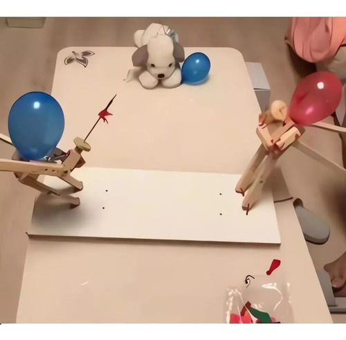 Juego De Esgrima Madeira Duelo Pk De Regalo Para Niños