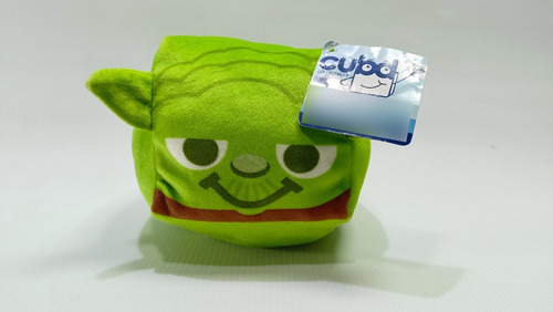 Peluche Yoda Cubo Star Wars Importado 11cms