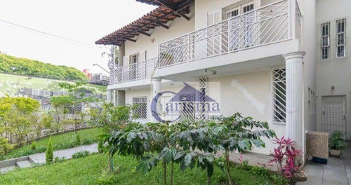Imagem 10 de 30 de Sobrado Com 5 Dormitórios, Sendo 3 Suítes, 361 M² - Venda Por R$ 2.000.000 Ou Aluguel Por R$ 10.000/mês - Campestre - Santo André/sp - So0470