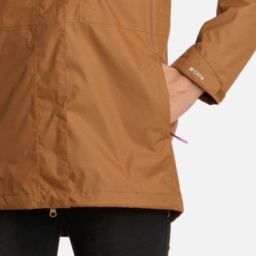 Chaqueta Mujer Corteza Mostaza Haka Honu I25