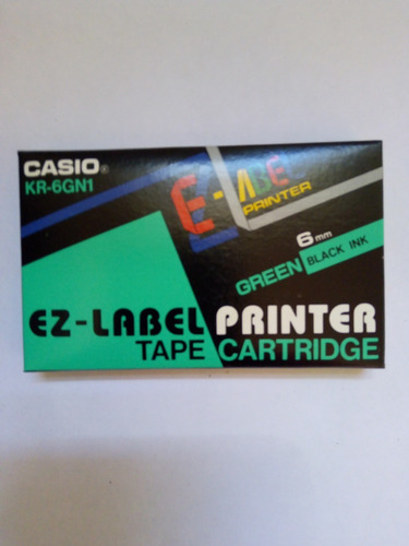 Cinta Etiquetadora Casio De 6mm