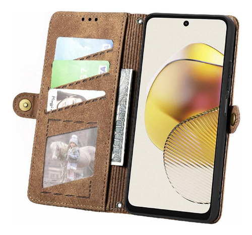 Funda Abatible Para Motorola Edge 50 Fusion A Prueba De De
