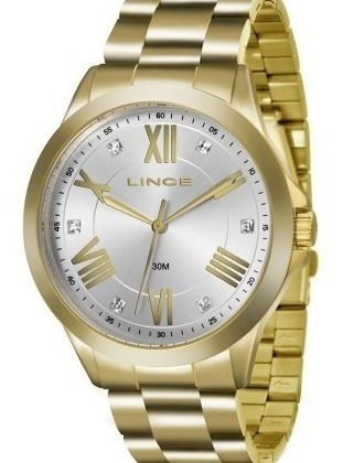 Relógio Lince Orient Lrgj046l S3kx Fem Dourado Original Novo