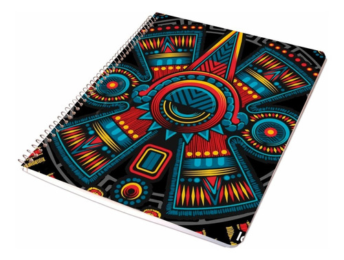 Cuaderno Profesional  Personalizado Diseño Mexicano 4