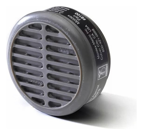 Cartucho Moldex Filtro Para Vapores Orgánicos 8100 (5 Pares)
