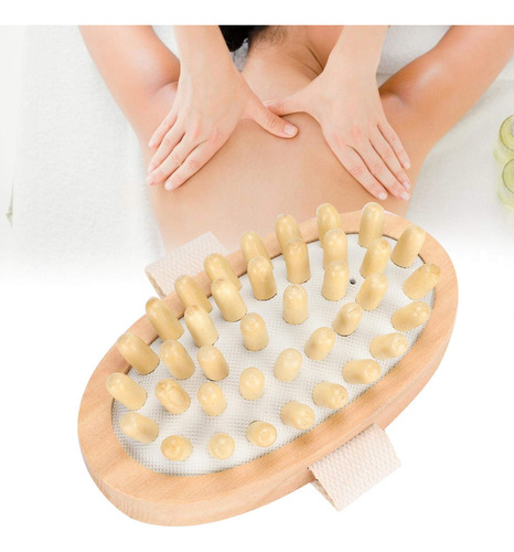 Cepillo Exfoliante Corporal Y Masajeador Spa Para Mujeres Y