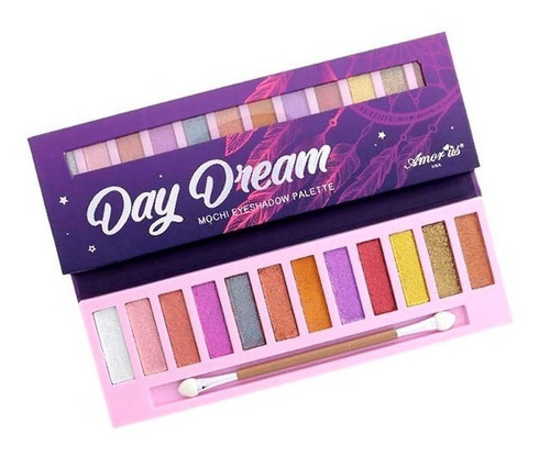 Paleta De 12 Sombras Amor Us® Con Aplicador Sombras De Ojos Color De La Sombra Daydream