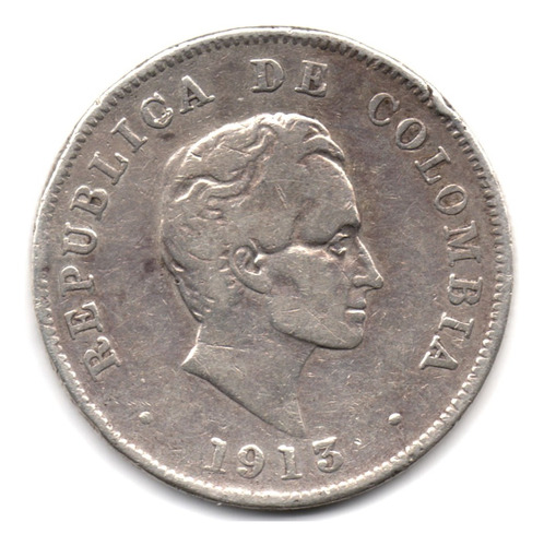 50 Centavos 1913 Bogotá