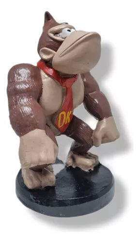 ESTATUA MACACO DONKEY KONG SUPER MARIO 15CM RESINA