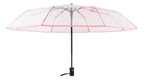 Paraguas Plegable Transparente Creativo .