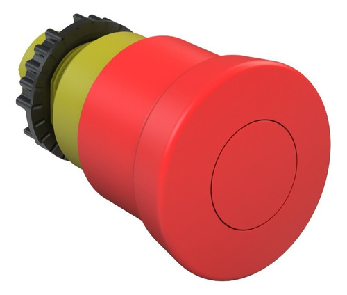 Frontal Botão Cogumelo Vermelho Weg Csw-bchd1 Wh Ip66 22mm