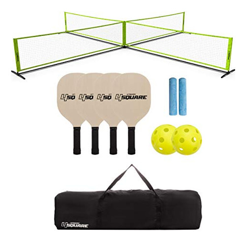 Triumph Sports 4 Combo Voleibol Badminton Cuadrado Accesorio