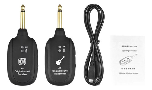 Receptor, Transmissor, Fio, Guitarra, Baixo
