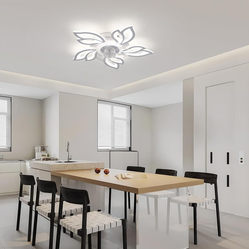 Ventilador De Techo Con Led Regulable Con App Y Control Remo