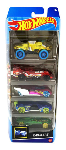 Hot Wheels X-raycers Surtido 5 Cars Pack