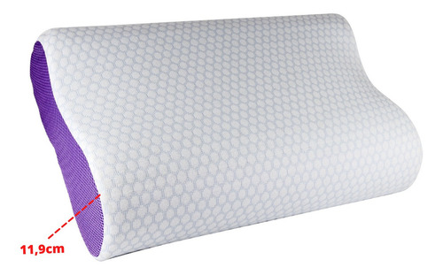 Melhor Travesseiro Ortopedico Cervical Dr Coluna 51x34x11,9