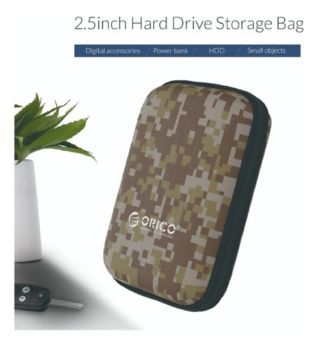 Estuche Protector Disco Externo Hard Shell Militar Ultra