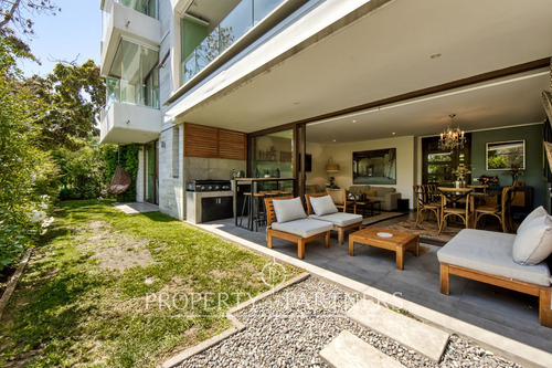 Excelente Departamento Con Jardín