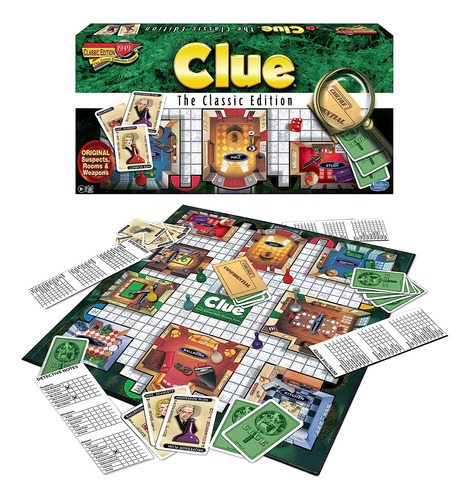 Juego De Mesa Clue Edicion Clasica/entretenimiento