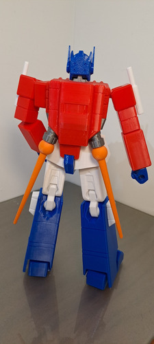 Figura Transformers Optimus Prime G1 3d