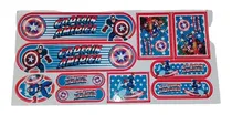 Comprar Calcomanias Para Bicicletas De Niños + 2 Tapa Válvulas.
