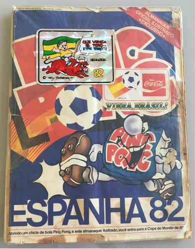 Álbum Figurinhas Copa Do Mundo Espanha 82 (completo)