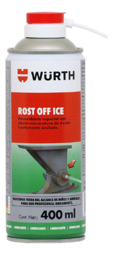 Rost Off Ice Aflojatodo Wurth 400 Ml