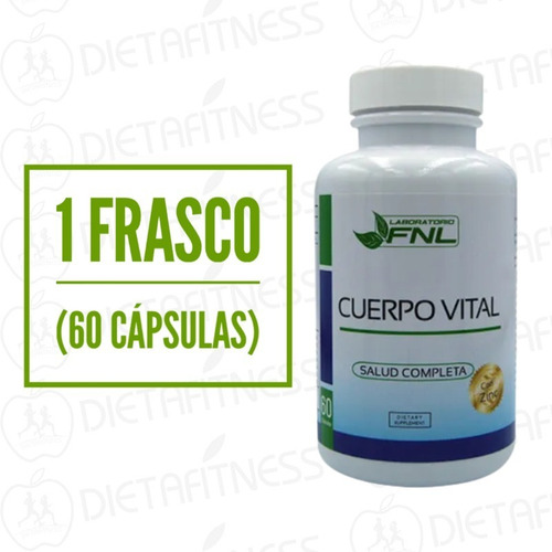 Imagen 1 de 3 de Cuerpo Vital Fnl 60 Cap Moringa Colageno Zinc Dietafitness