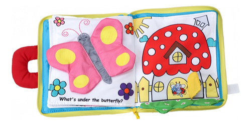 Libro De Tela Suave Para Bebés De Educación Temprana, Juguet