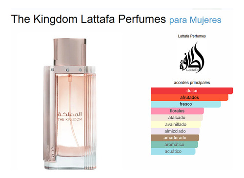 Lattafa The Kingdom Woman Edp 100ml Cítrico