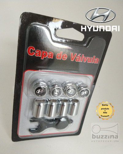 Imagem 4 de 4 de Capa Pino Bico Para Valvula Hyundai Preto Hb20 Hb 20 S I30