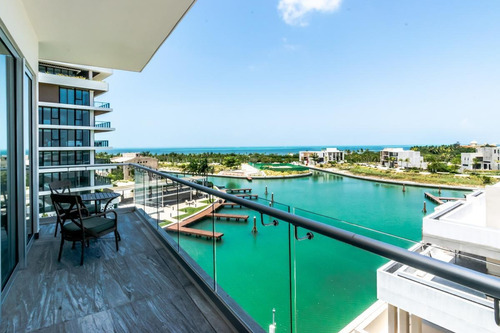 Imagen 15 de 30 de Departamento En Venta Y En Renta En Puerto Cancún, Riva.
